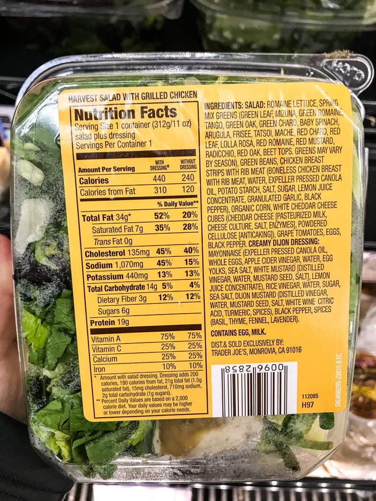 Harvest Salad With Grilled Chicken (5) Best Trader Joe's Salads 2019