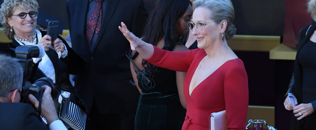 Tiffany Haddish Meeting Meryl Streep Oscars 2018 Red Carpet