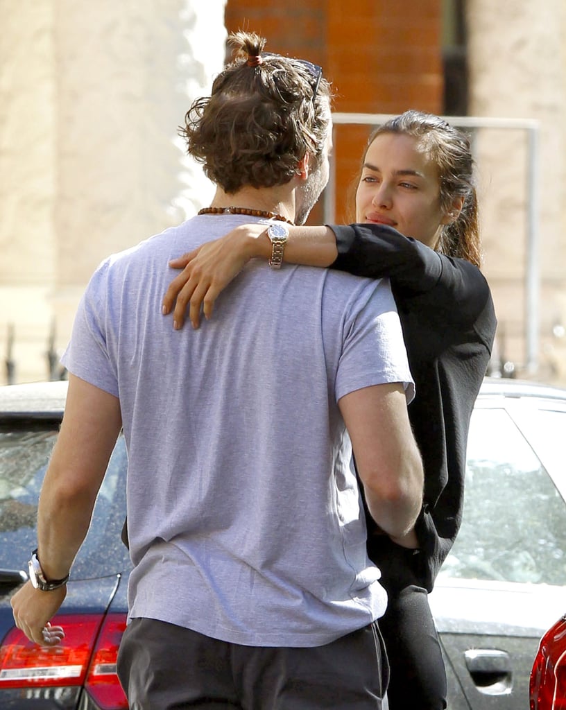 Bradley Cooper and Irina Shayk Kissing in London