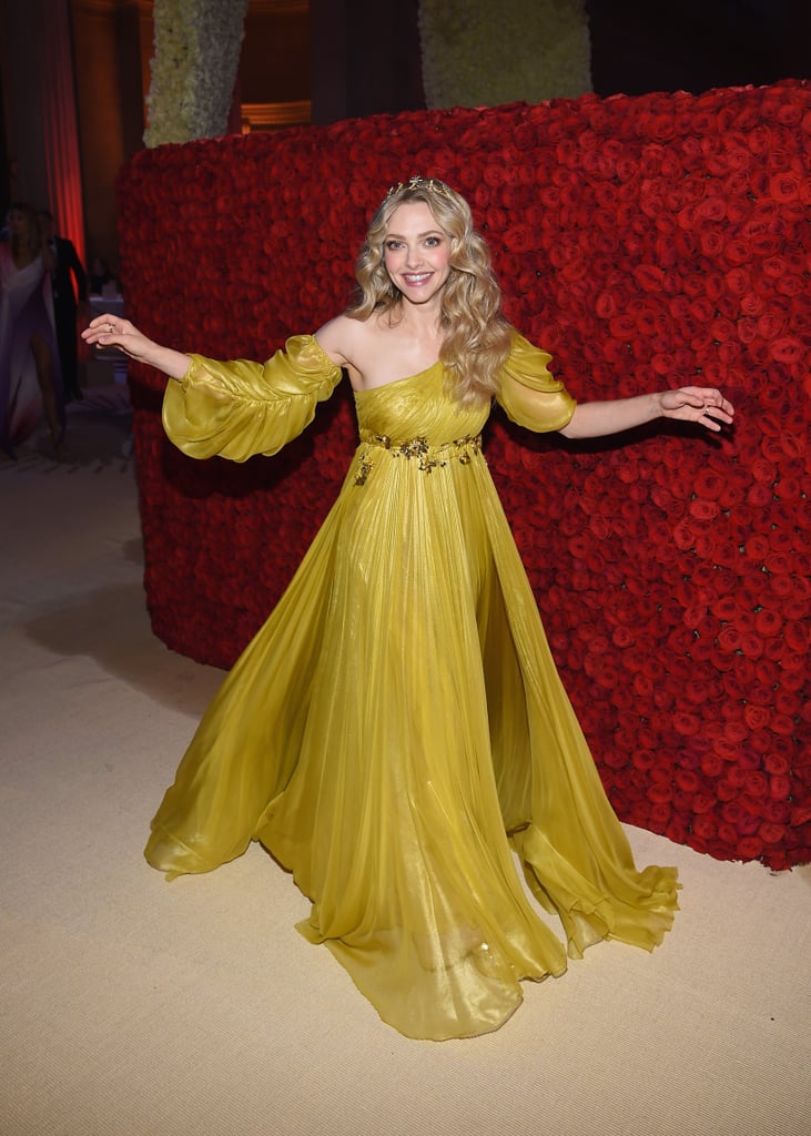 Amanda Seyfried and Thomas Sadoski at the 2018 Met Gala