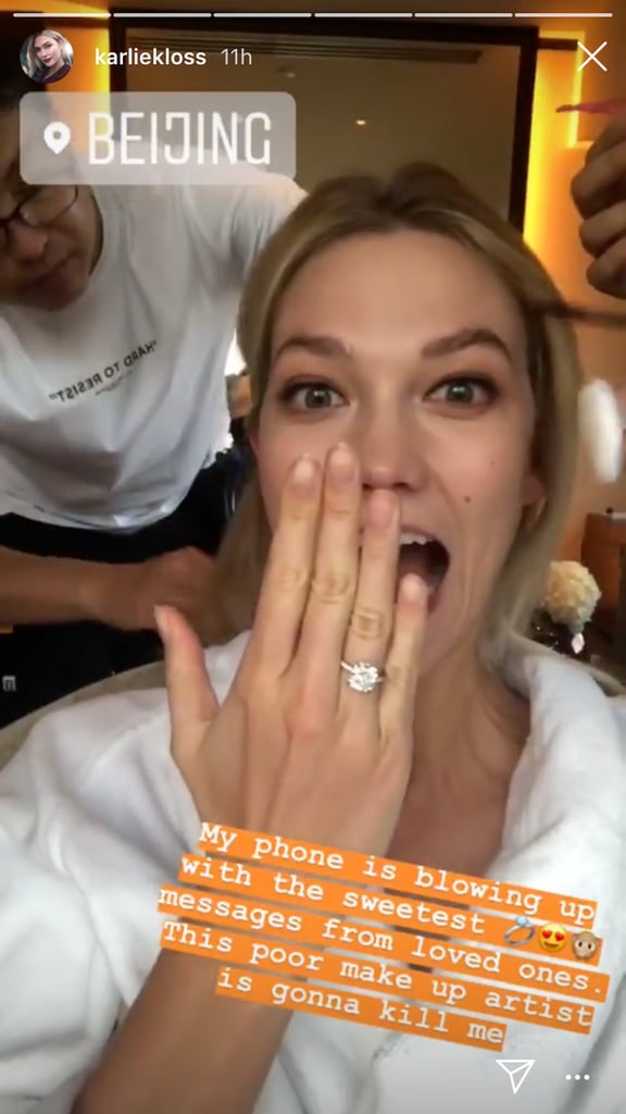 Karlie Kloss's Engagement Ring POPSUGAR Fashion