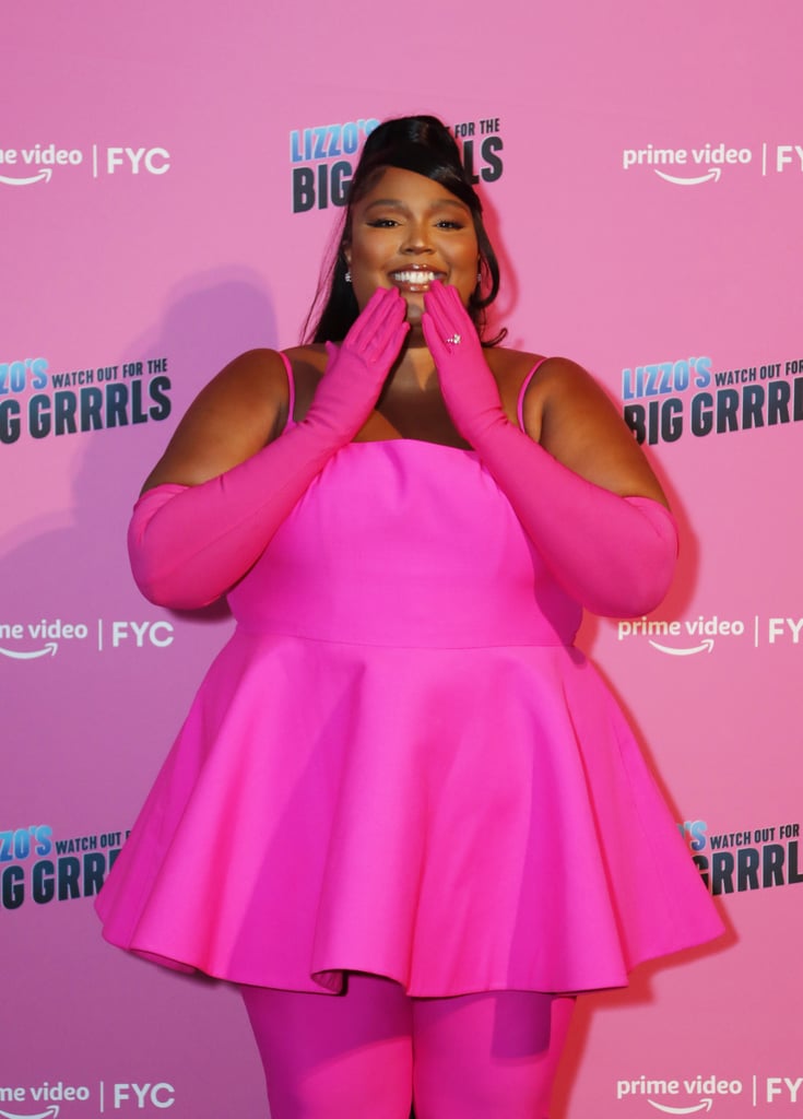 Lizzo Wearing Barbiecore at Her LA Screening