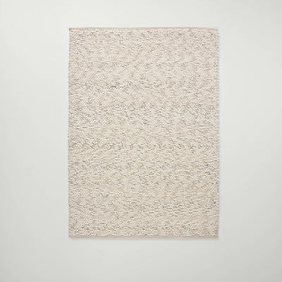 Hearth & Hand™ with Magnolia Chunky Rectangular Handmade Woven Area Rug Cream