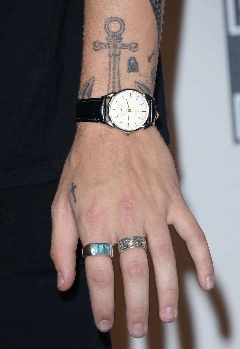 Harry Styles's Left Wrist Tattoos