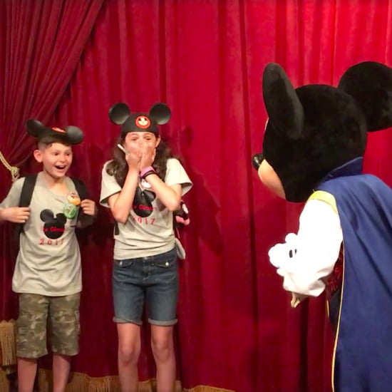 Mickey Surprises Kids With Their Adoption Day