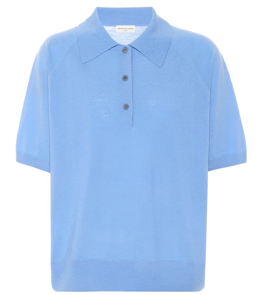 Dreis van Noten Merino Wool Polo Shirt