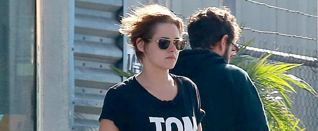 Kristen Stewart in LA in Tomboy T-Shirt