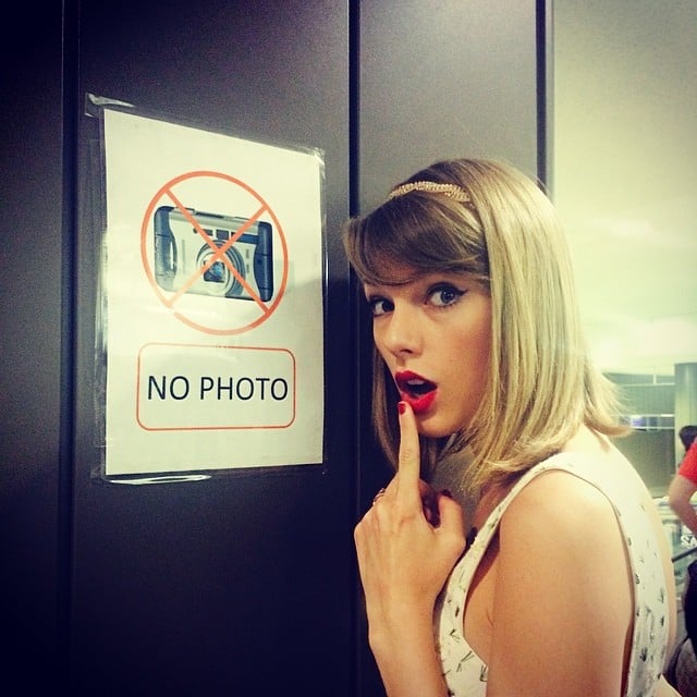 Taylor Swift broke all the rules.
Source: Instagram user taylorswift