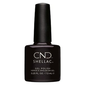 CND Shellac Polish in Black Pool