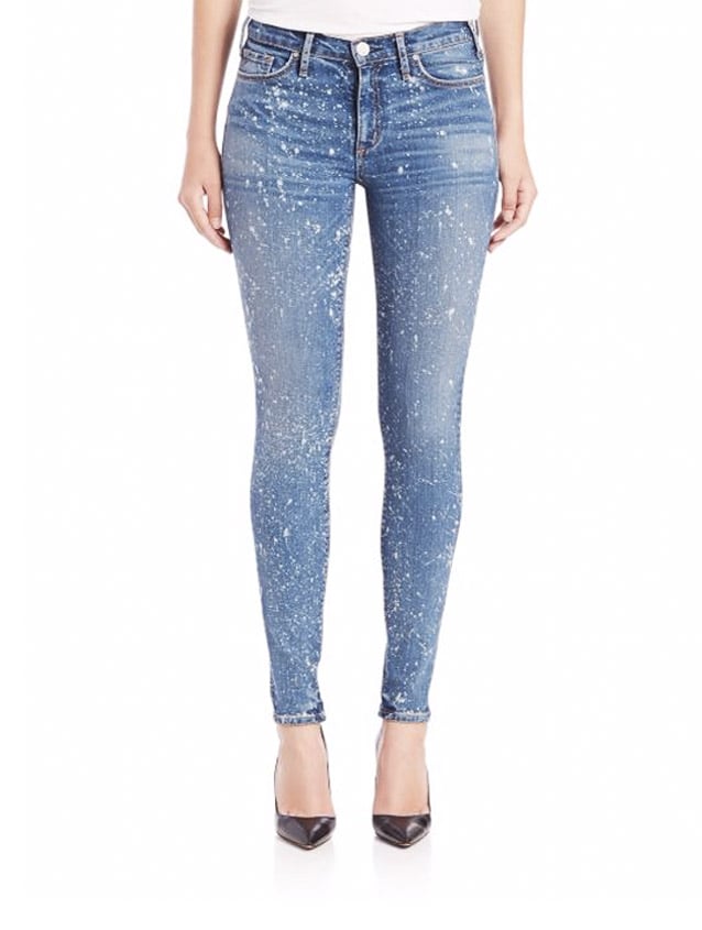 McGuire 'Newton' Paint Splatter Skinny Jeans ($249)