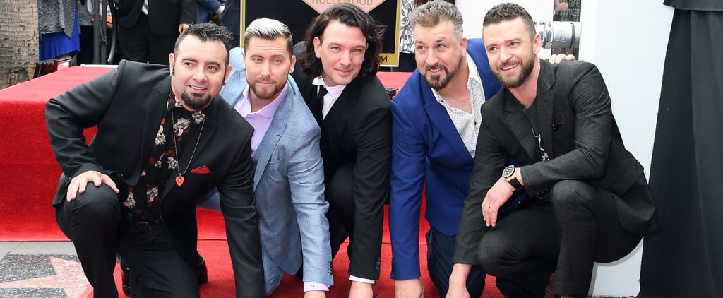NSYNC Reunion at Hollywood Walk of Fame Ceremony April 2018