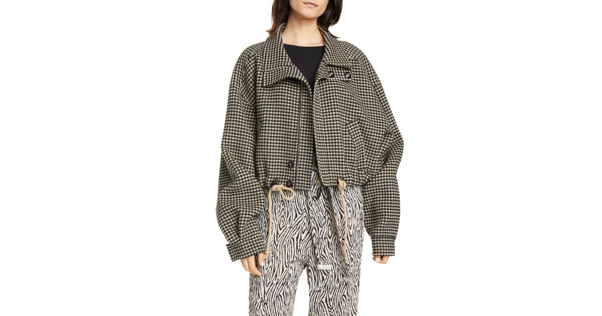 Nanushka Logan Double Face Wool \u0026 Silk 