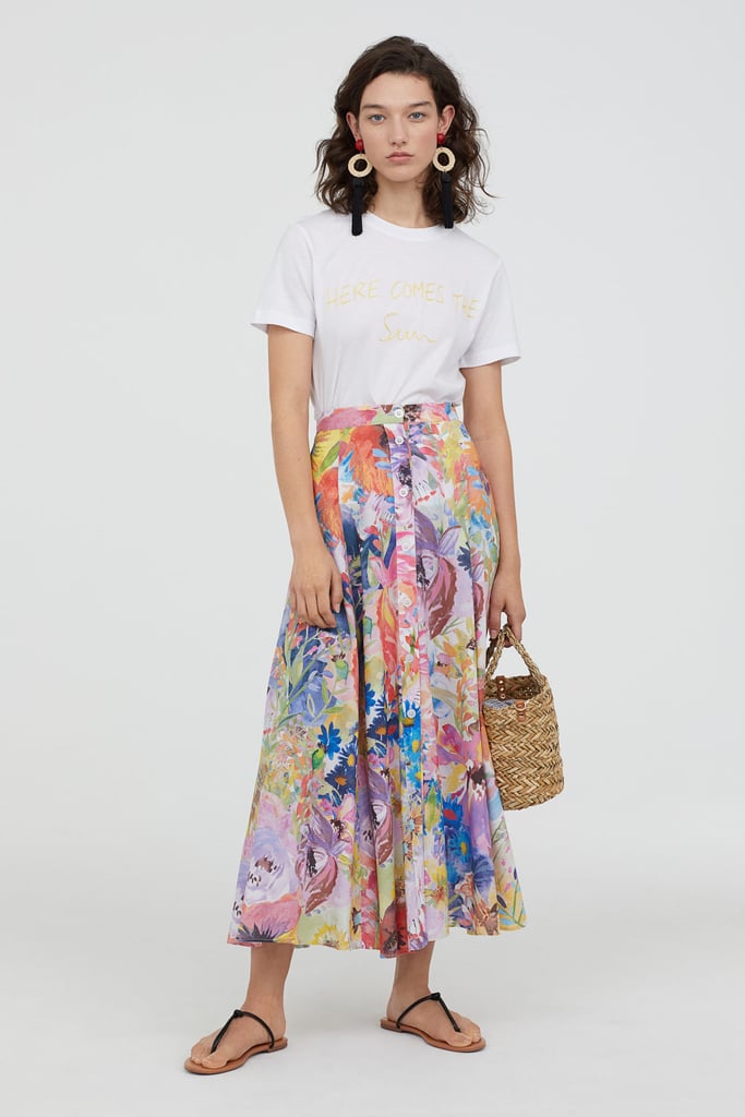 H&M Circle Skirt | What to Shop | May 21-27, 2018 | POPSUGAR Fashion UK ...
