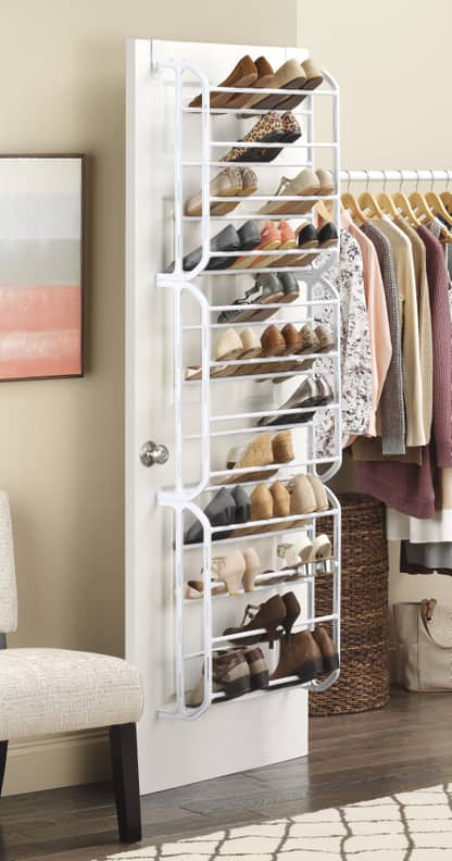 Over the door sales closet organizers