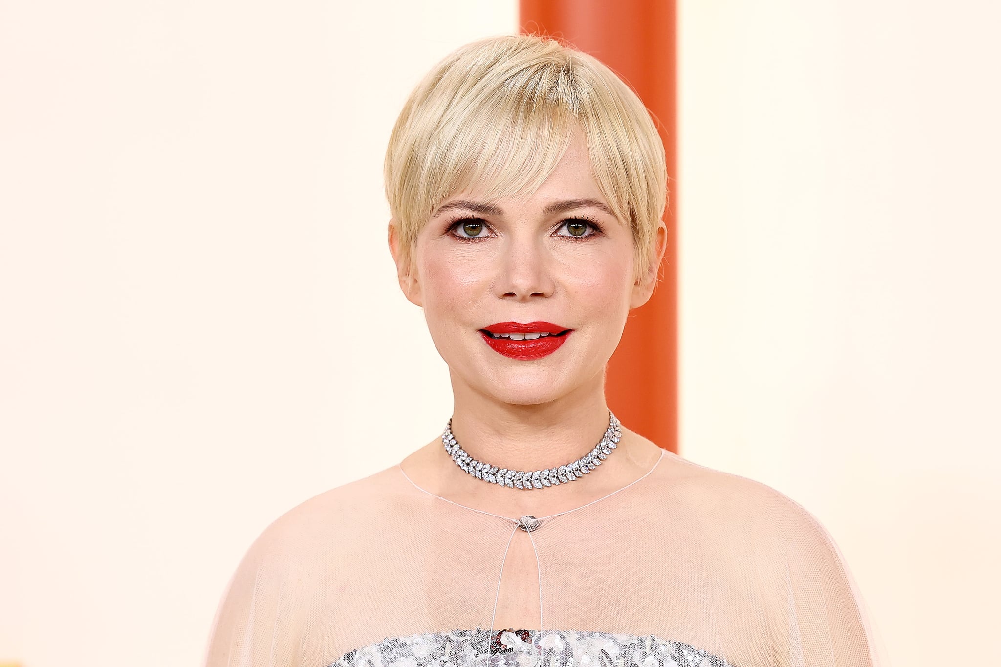 HOLLYWOOD, CALIFORNIA - MARCH 12: Michelle Williams attends the 95th Annual Academy Awards on March 12, 2023 in Hollywood, California. (Photo by Arturo Holmes/Getty Images )