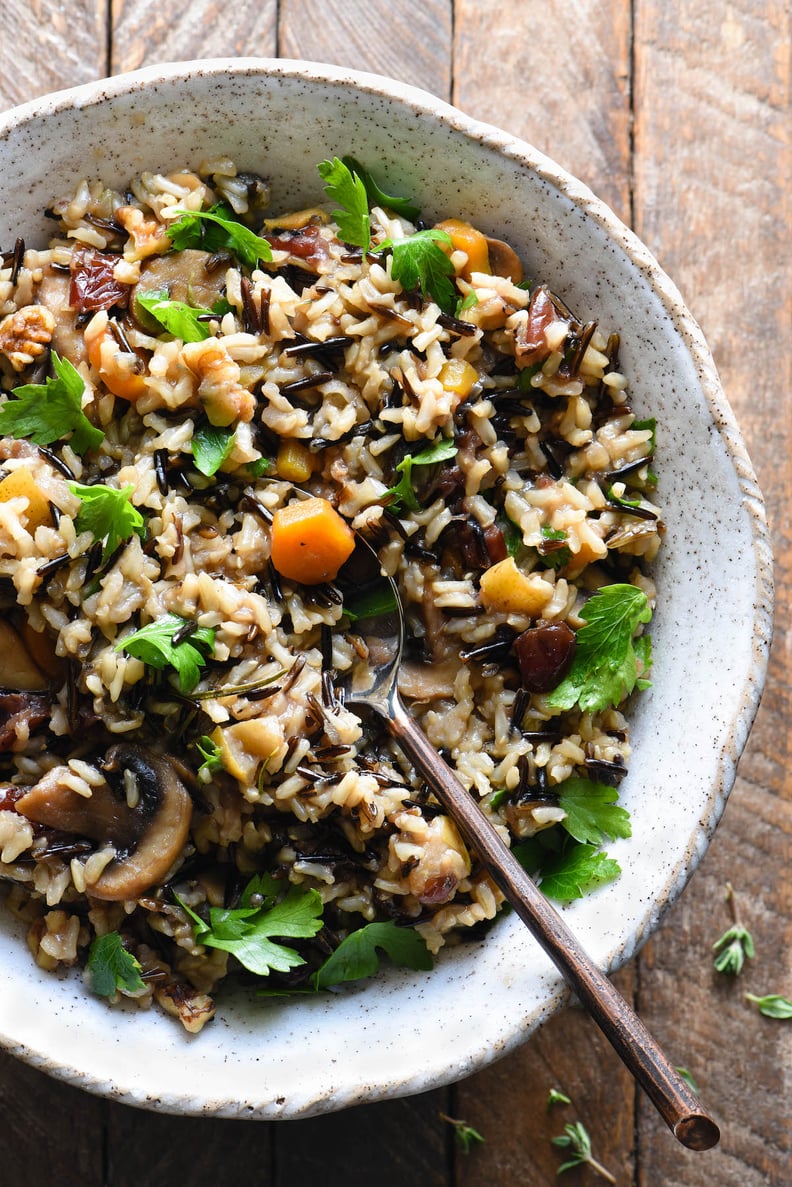 Thanksgiving Rice Pilaf With Cranberries and Pears