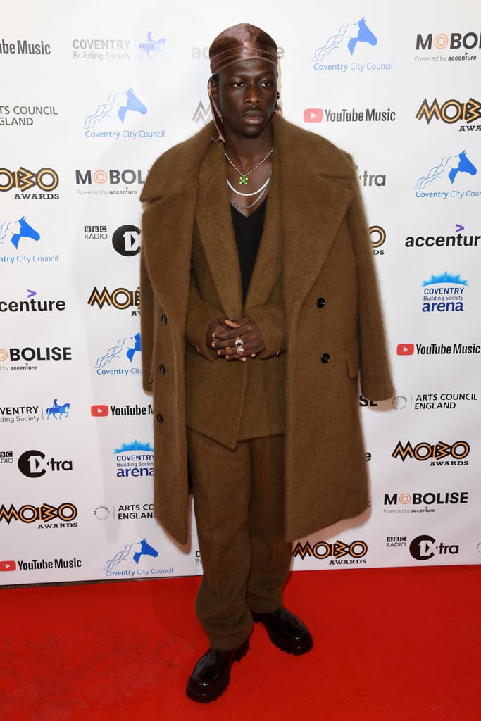 Pa Salieu at the MOBO Awards 2021