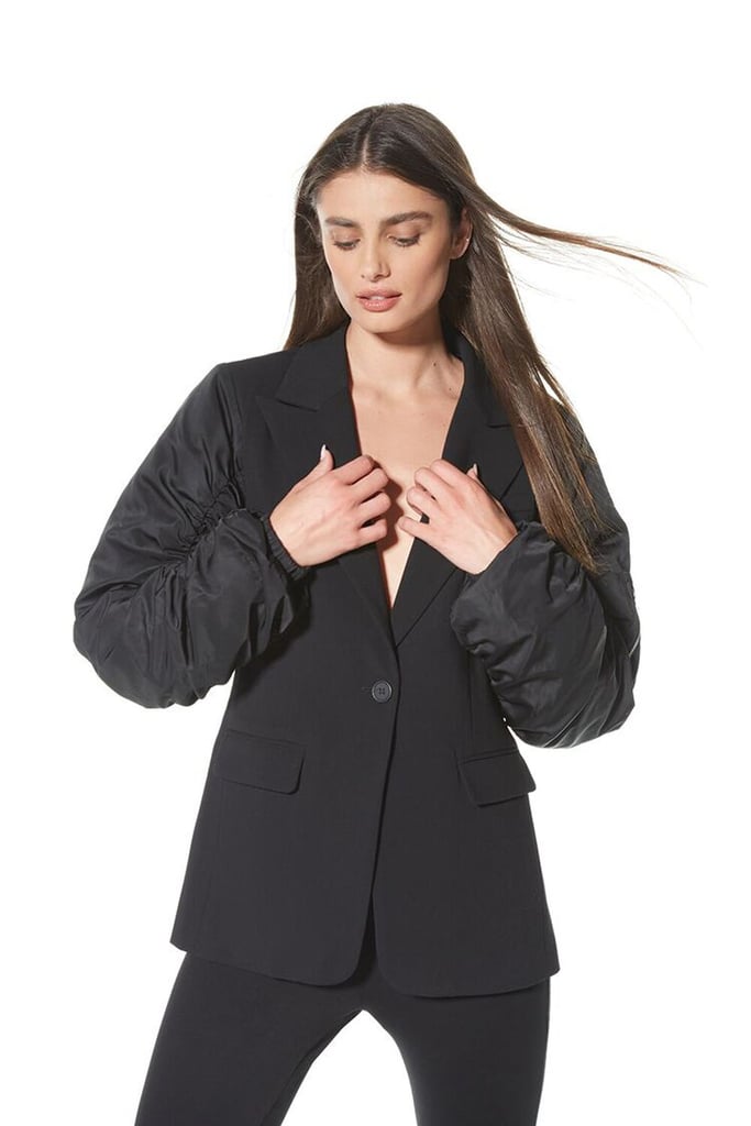 A Ruched Blazer