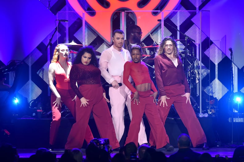 Sam Smith at KIIS FM's 2019 Jingle Ball in LA