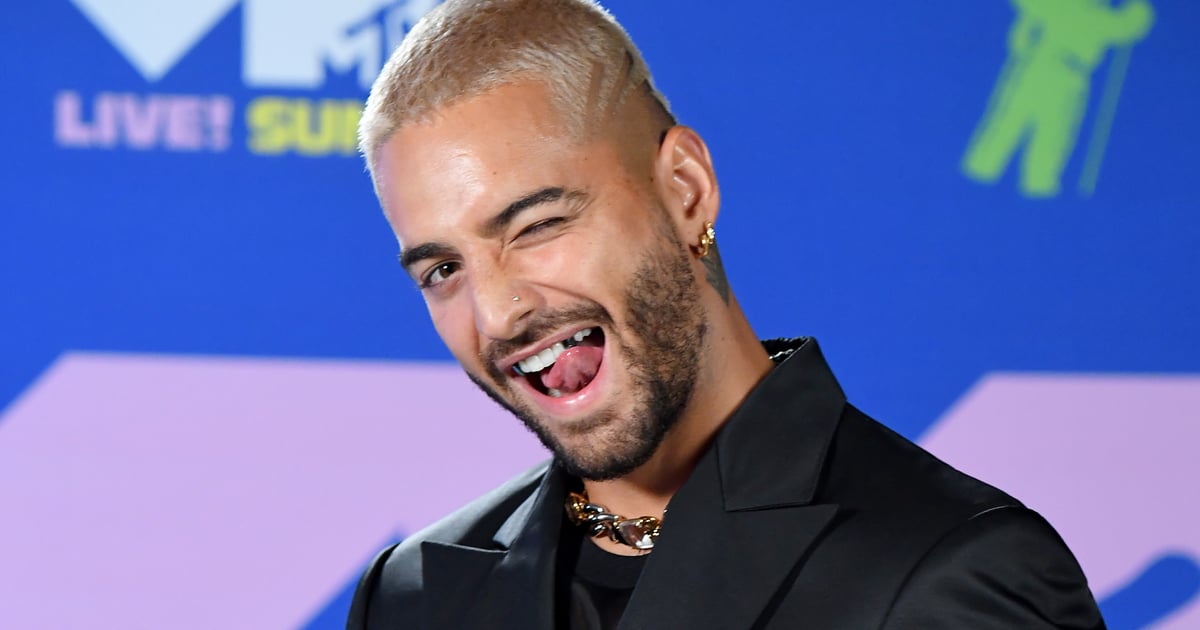 Maluma Wore Silver Fangs to the MTV VMAs 2020 | Photos | POPSUGAR Beauty