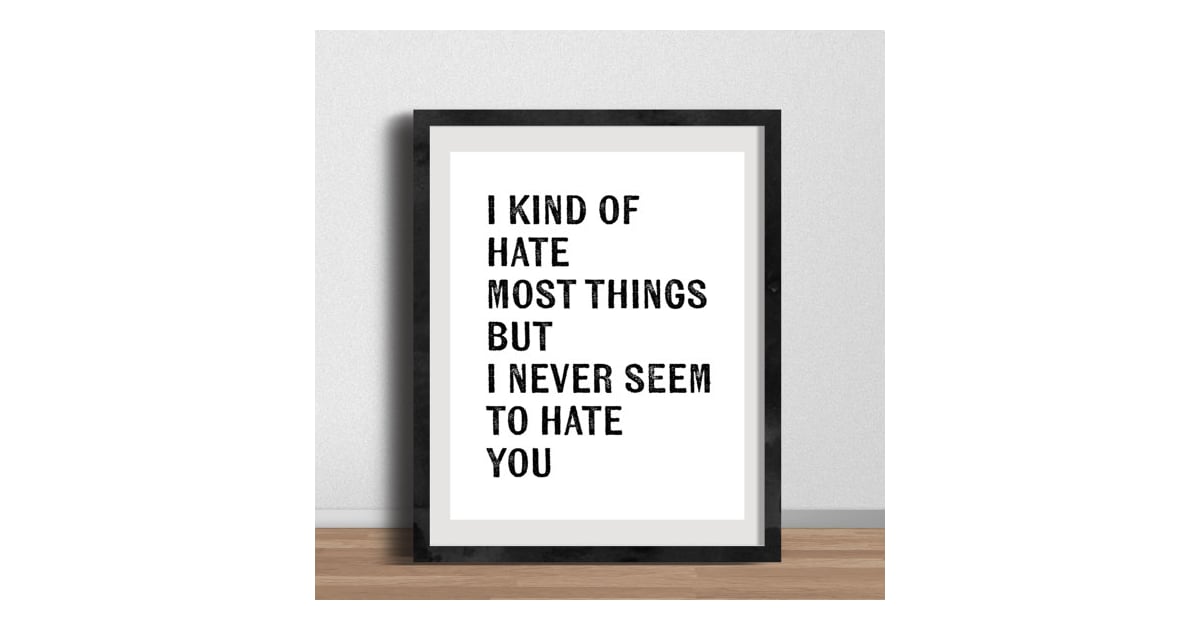 Never seem