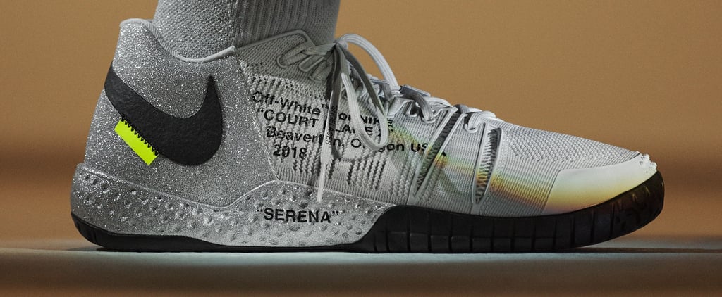 Nike Glitter Sneakers Off-White Queen Collection