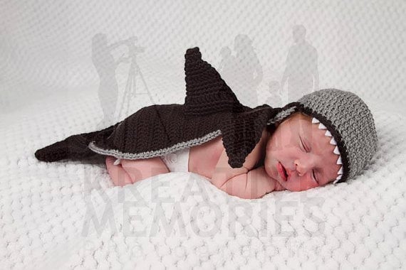 newborn shark costume