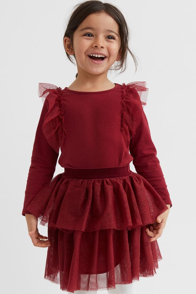 A Cute Dress For Kids: H&M 2-piece Glittery Set