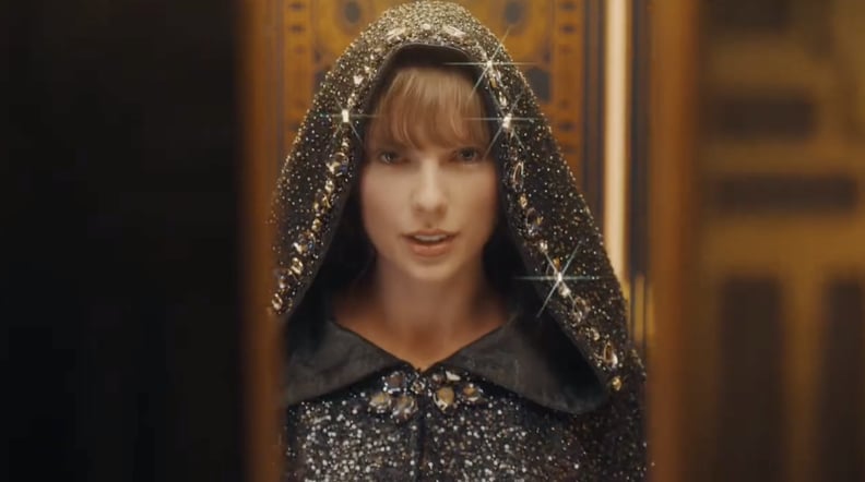 Taylor Swift's Sparkly Hoodie in "Midnights" Music Videos Teaser
