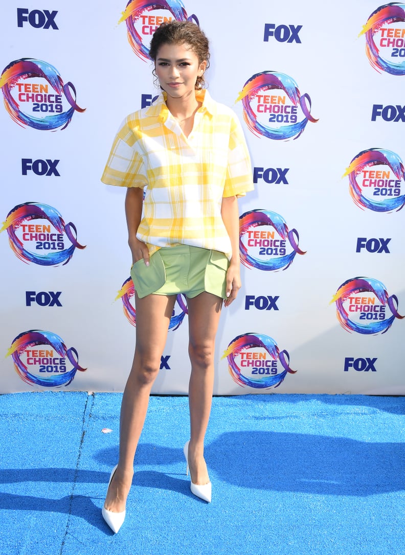 Zendaya Wears Jacquemus to the Teen Choice Awards 2019 | POPSUGAR Fashion