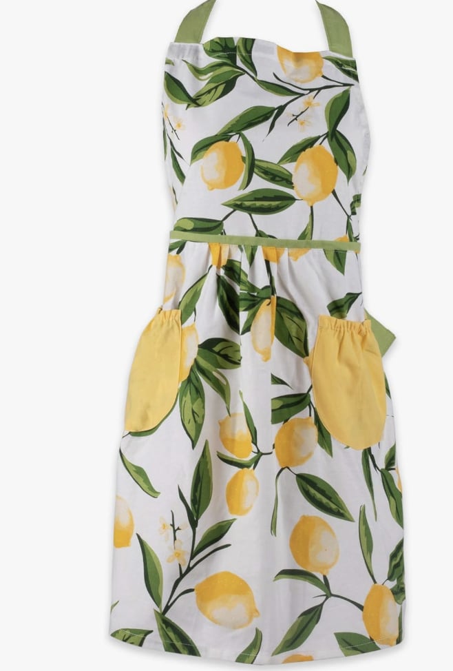 DII Lemon Bliss Kitchen Collection Apron