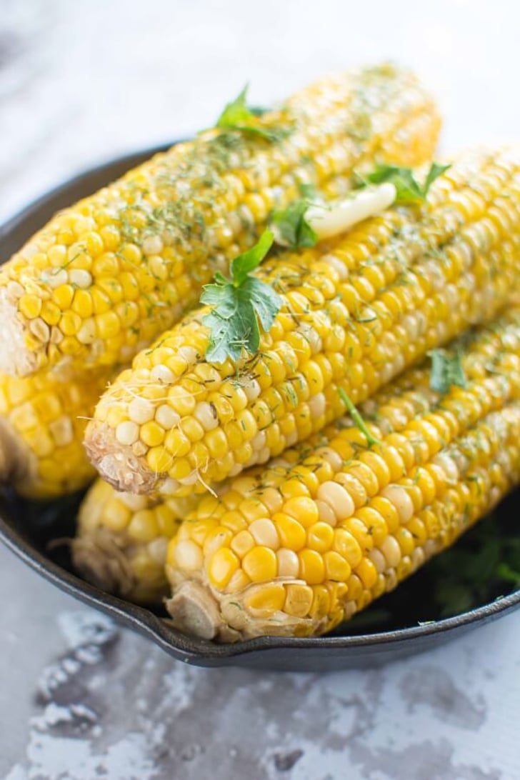 Slow-Cooker Corn on the Cob With Dill and Butter