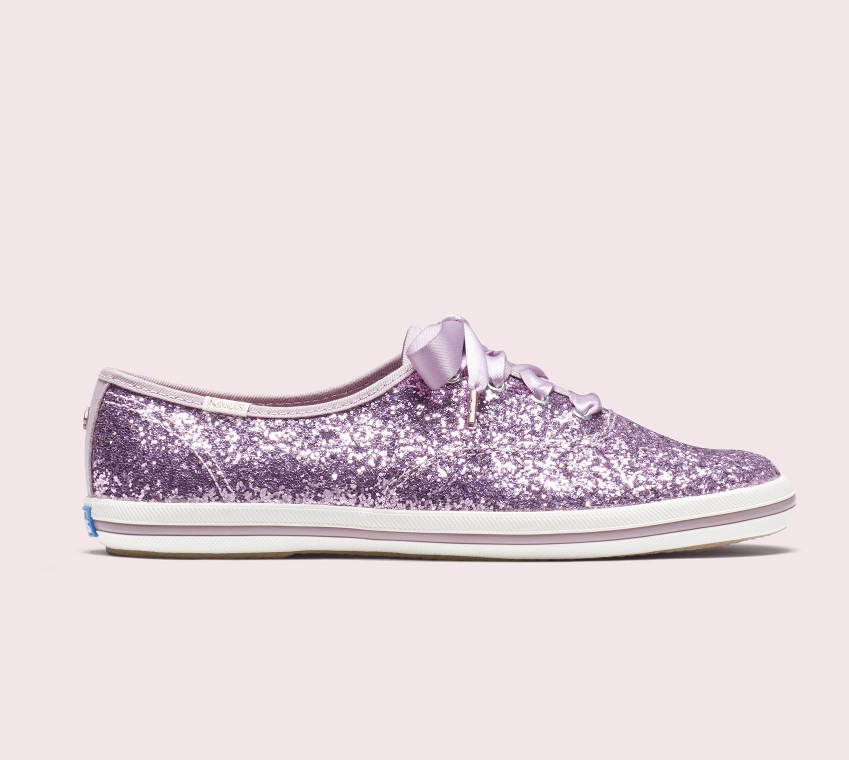 purple glitter sneakers
