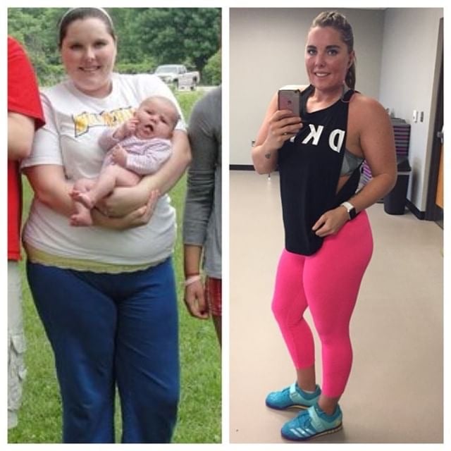 Sarah Dropped 110 Pounds And Became A Personal Trainer Moms Who Lost Weight Popsugar Fitness