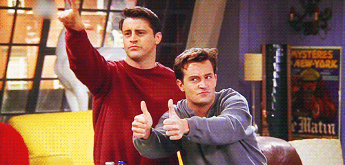 When Joey and Chandler Say How They Really Feel