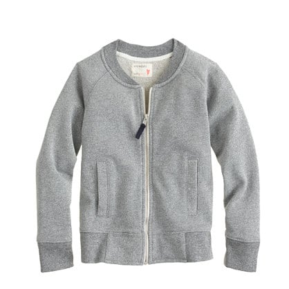 J. Crew Sparkle Bomber Jacket