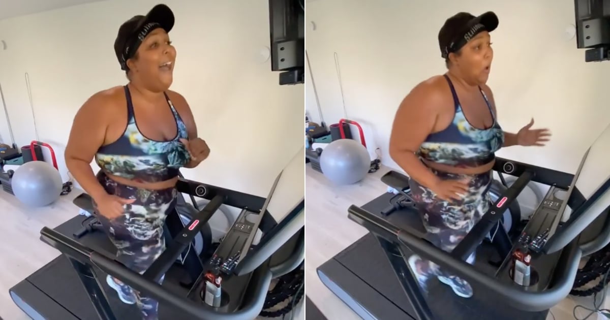 Watch Lizzo Singing While Running on the Treadmill PS Fitness