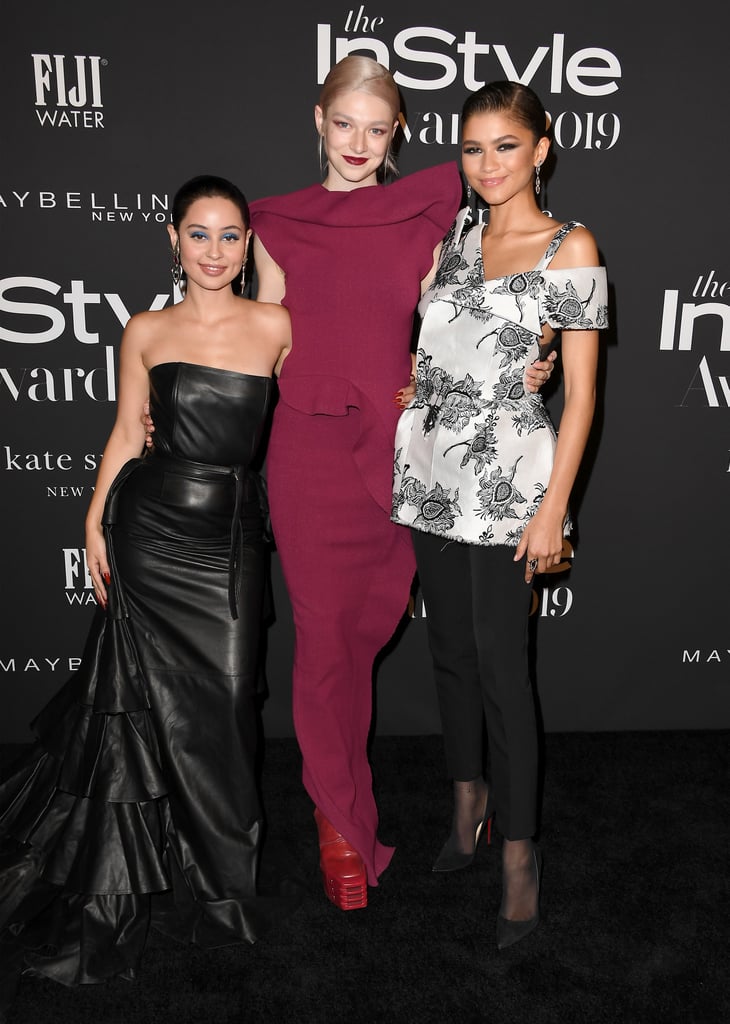 Alexa Demie, Hunter Schafer, and Zendaya at the 2019 InStyle Awards