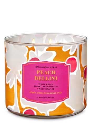 Peach Bellini 3-Wick Candle