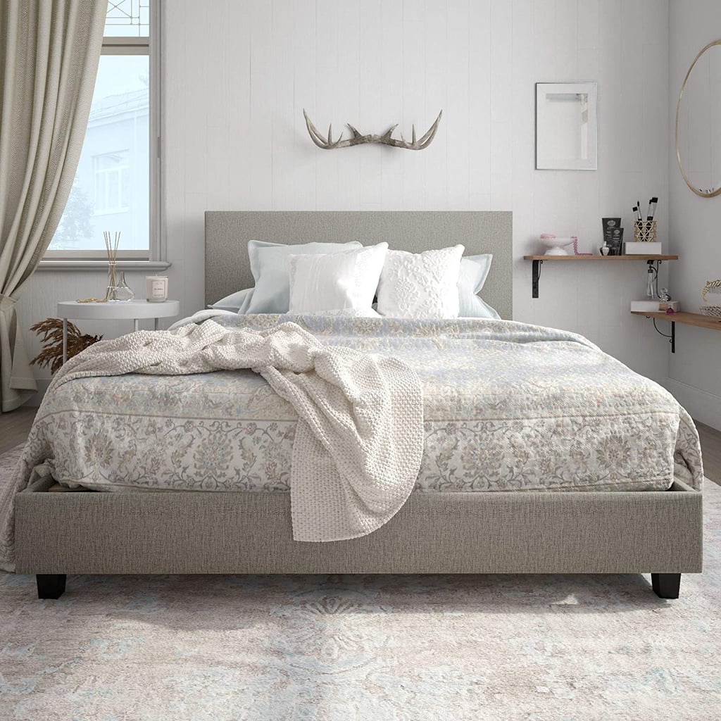 Carley Upholstered Linen Bed