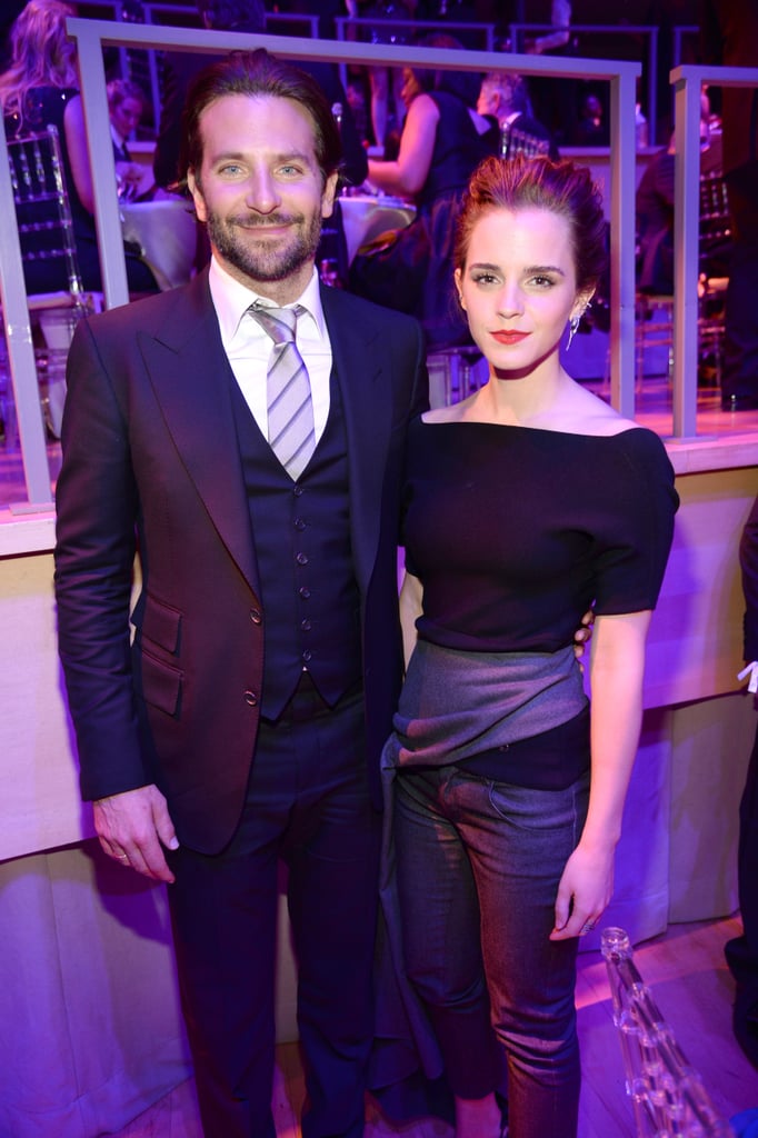 Emma Watson in 2015, With Bradley Cooper