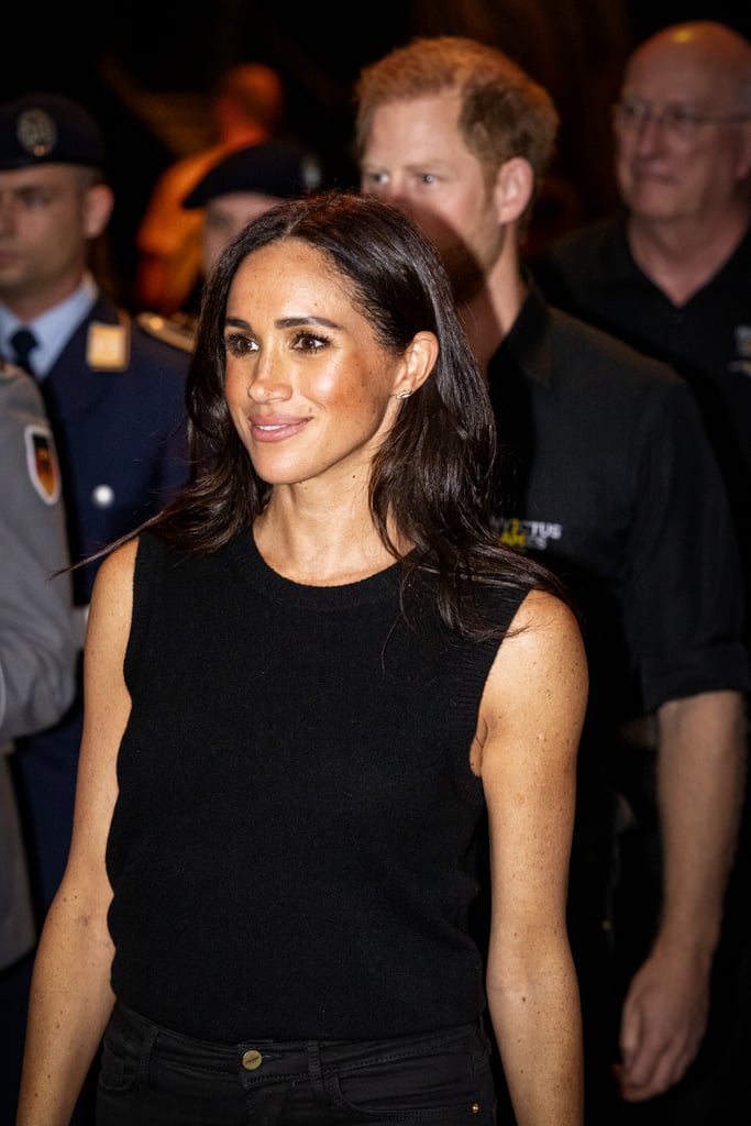 Meghan Markle's Black J.Crew Sleeveless Sweater