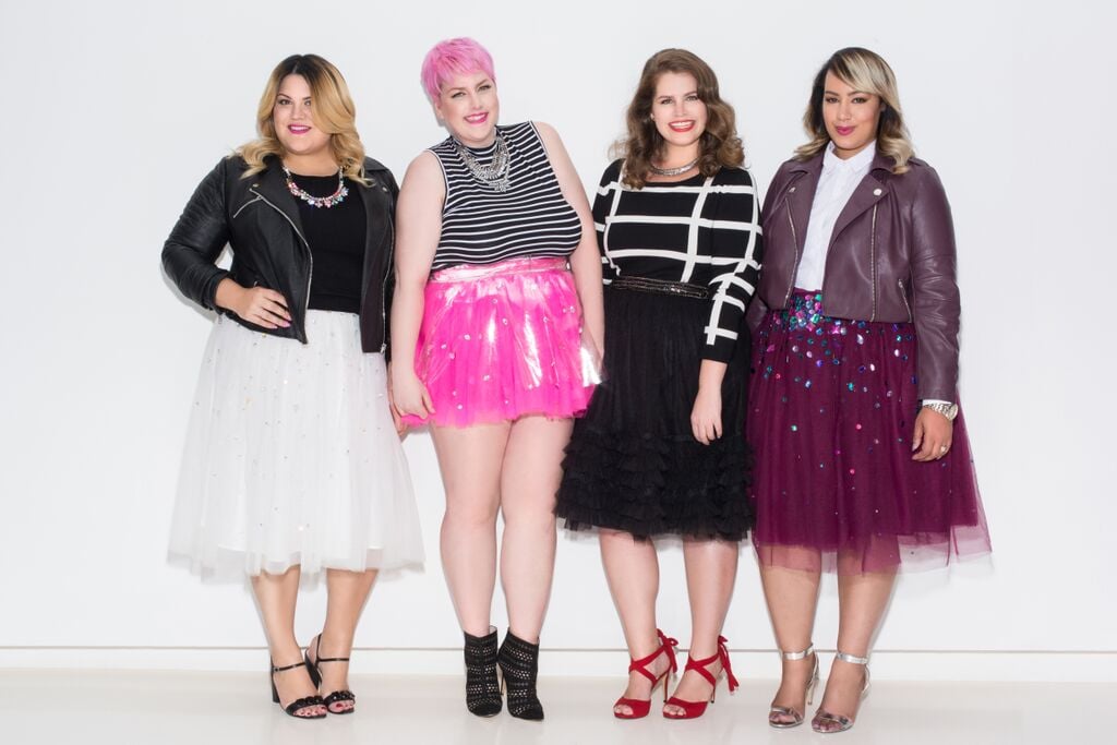 Plus-Size Fashion Bloggers Wearing Tulle Skirts