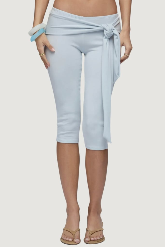 Edikted Adara Tie Capri Pants