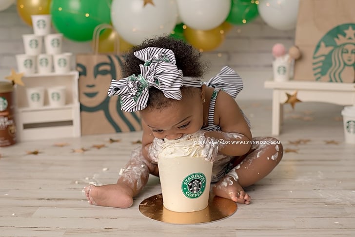 Starbucks Cake Smash Photos Popsugar Family