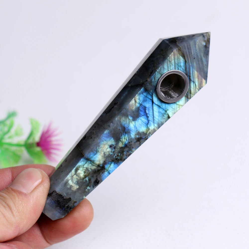 Labradorite Crystal Pipe 40 Crystal Pipes Popsugar Love Sex Photo 13