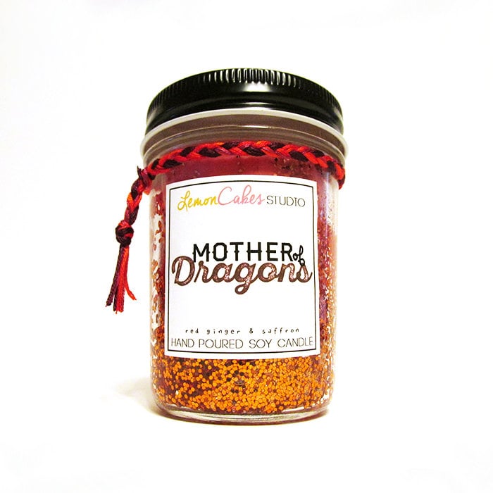 Mother of Dragons candle ($12) with red ginger and saffron notes