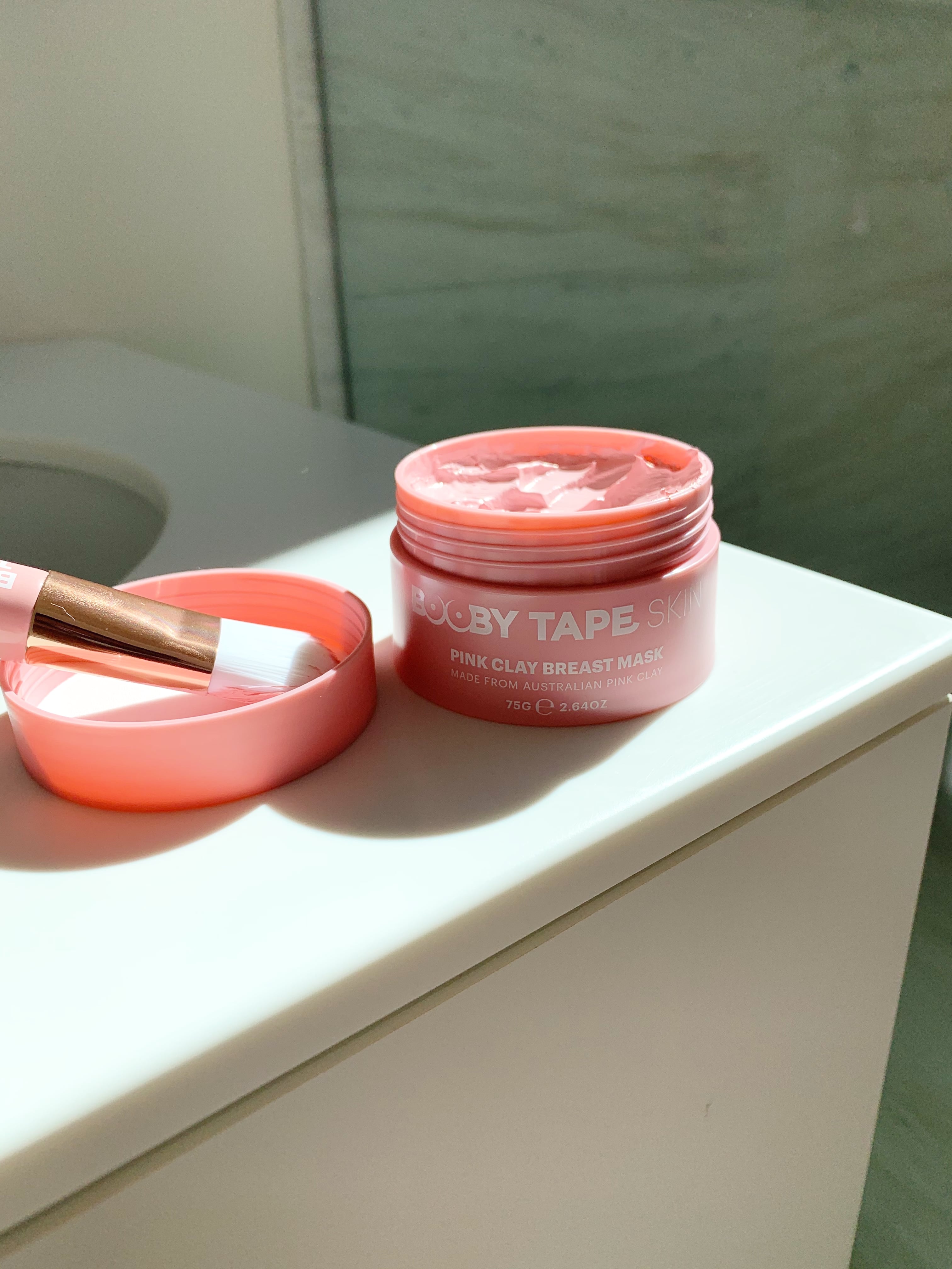 Booby Tape Skin Pink Clay Breast Mask Review
