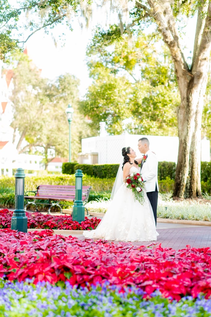 This Couple Had a Holiday Wedding at Walt Disney World