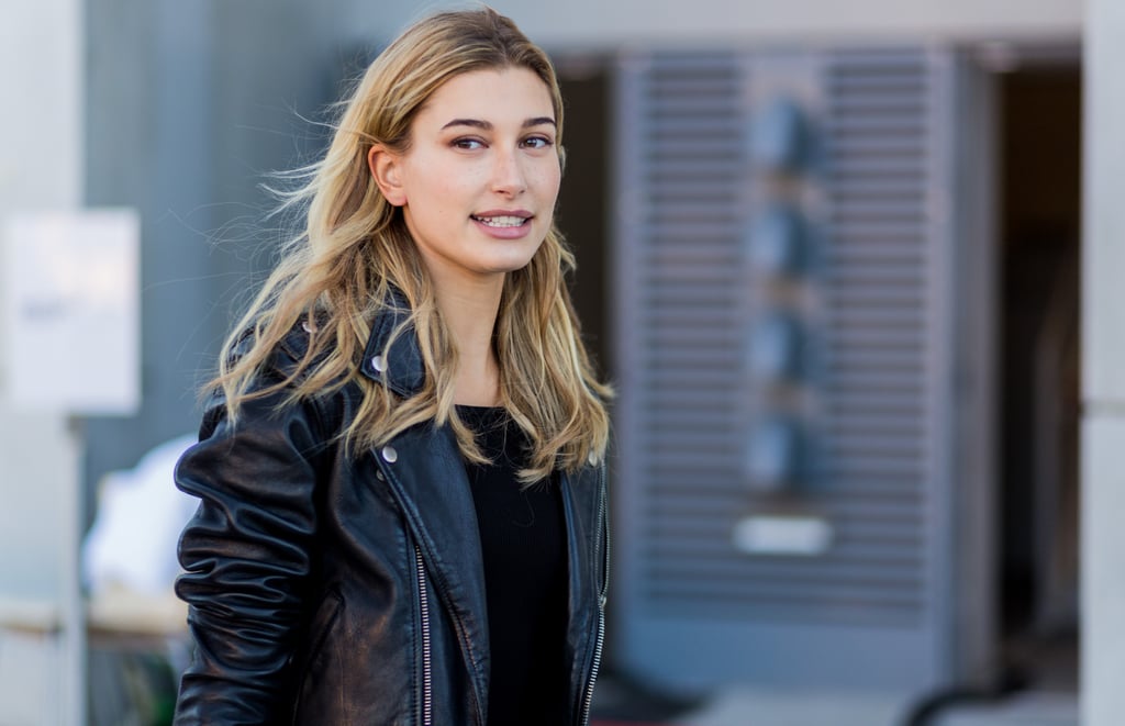 Hailey Baldwin made the case for filling in your brows, swiping on a neutral-hued lipstick, and running out the door.